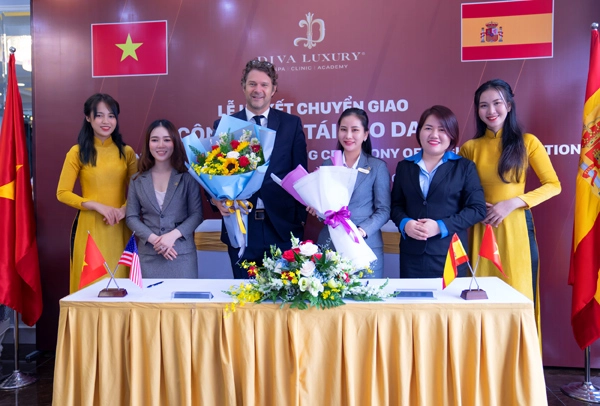 Viện thẩm mỹ diva ký kết chuyển giao công nghệ 4f - giải pháp tái tạo da chuyên sâu - 1
