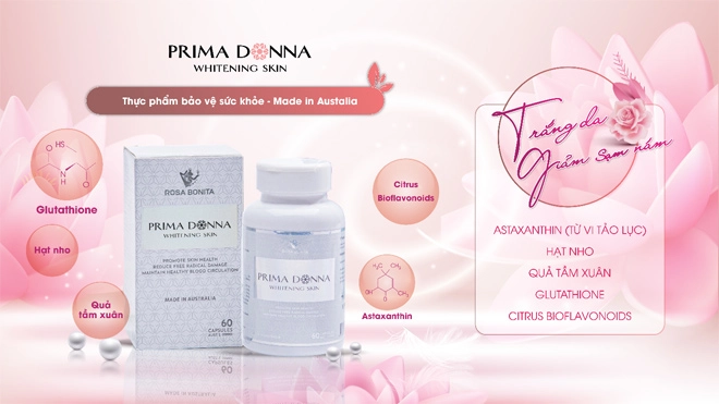 Viên uống trắng da prima donna của úc trở thành làn gió làm đẹp mới - 4