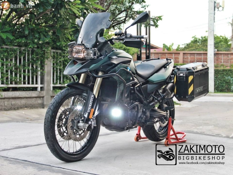 Xế phượt bmw f800gs cực chất trong bản độ đầy phong cách - 8