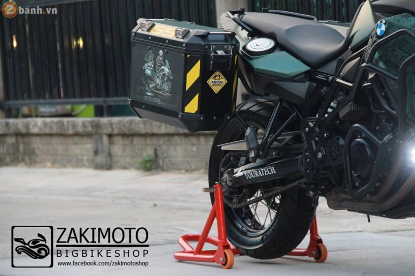 Xế phượt bmw f800gs cực chất trong bản độ đầy phong cách - 9