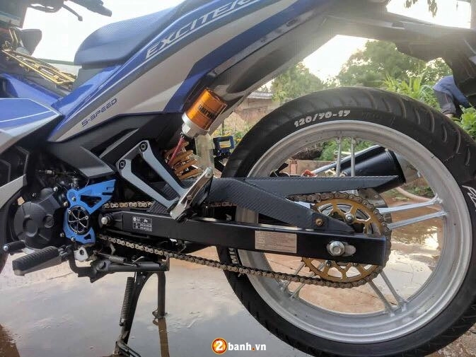 Yamaha exciter 150 độ kiểng đơn giản của biker đắk lắk - 4