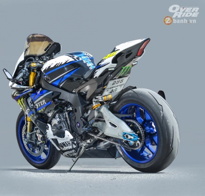Yamaha r1 độ siêu chất với phiên bản monster của biker thái lan - 7