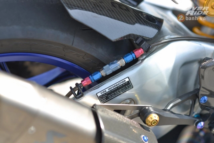 Yamaha r1 độ siêu chất với phiên bản monster của biker thái lan - 14