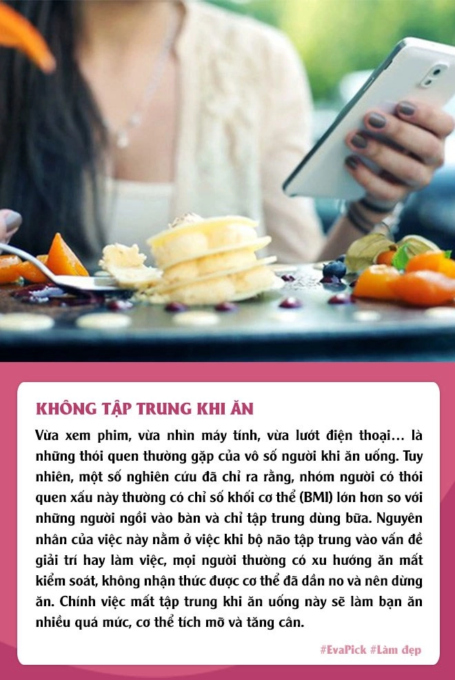 6 thói quen làm cơ bụng chảy xệ body phát phì chị em cần bỏ càng sớm càng tốt - 6