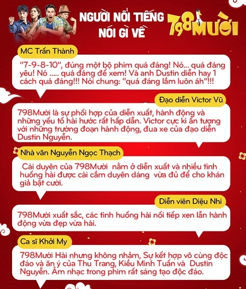 798mười - xoá bỏ mác hài nhảm của phim việt tết mậu tuất - 1