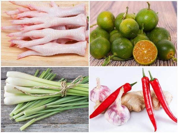 Cách làm chân gà ngâm sả tắc đơn giản mà ngon ai cũng làm được - 1
