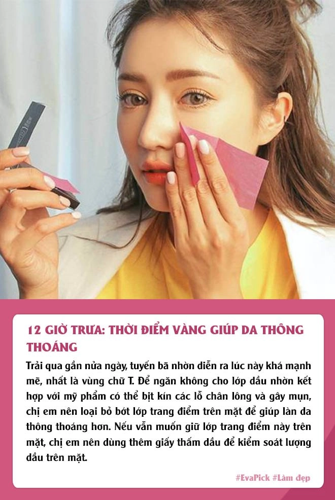 Chăm da đẹp đỉnh cao với 6 khung gio vang có 1 mốc cẩn thận skincare thanh cong coc - 3