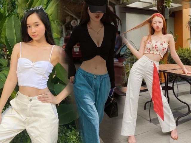 Muốn khoe eo thon nhưng sợ lố chị em cứ học ma nữ thái lancách diện croptopthanh lịch - 16