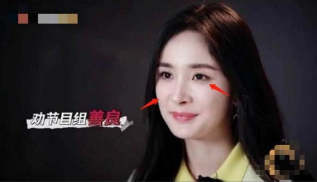 Cột tóc hai sừng nhí nhảnh dương mịch cũng không thể ăn gian tuổi tác vì làn da nhăn nheo - 5