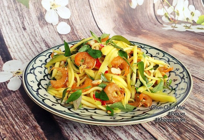 Cuối tuần làm gỏi xoài tôm khô chua chua ngọt ngọt ai ăn xong cũng đòi ăn tiếp - 7