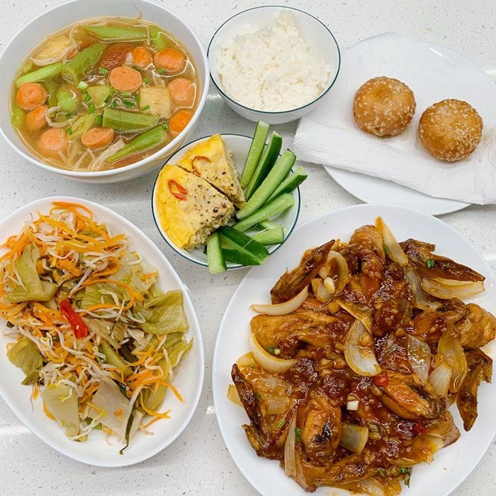 Dâu đảm sài gòn nấu món gì bố mẹ chồng mê món đó chồng tan ca chỉ thích cơm nhà - 6