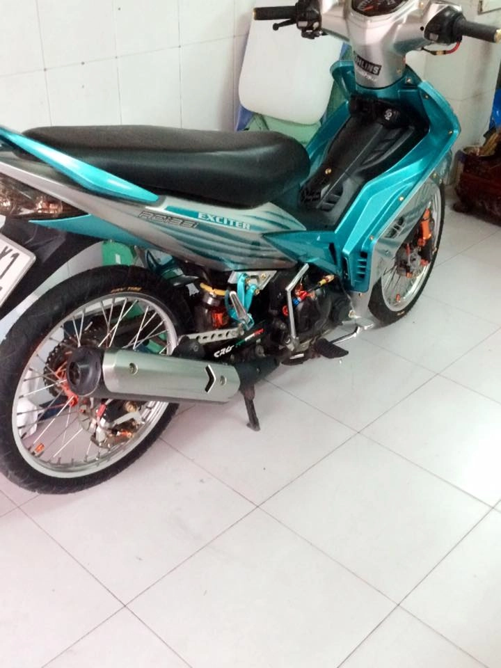 Exciter 2010 kiểng nhẹ đầy cá tính của biker sài gòn - 4