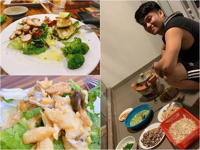 Hari won gác chân ngồi ăn trong quán hàn quốc còn khen món ăn mình tự nghĩ ra - 22
