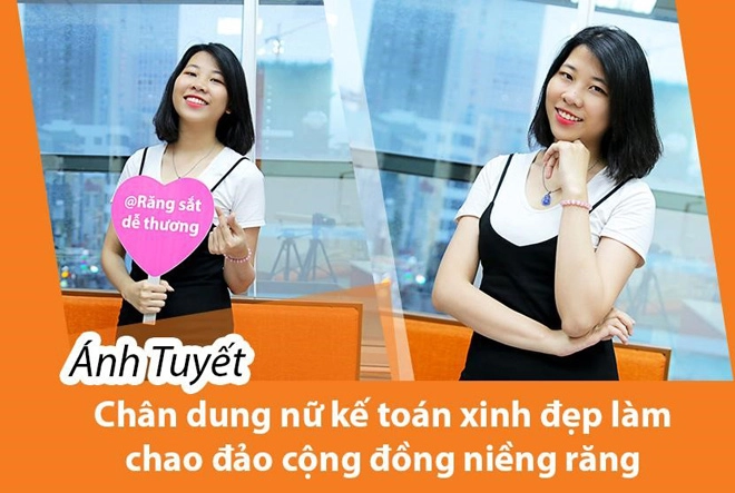 Hội những người niềng răng trầm trồ với sự lột xác của cô nàng kế toán - 1