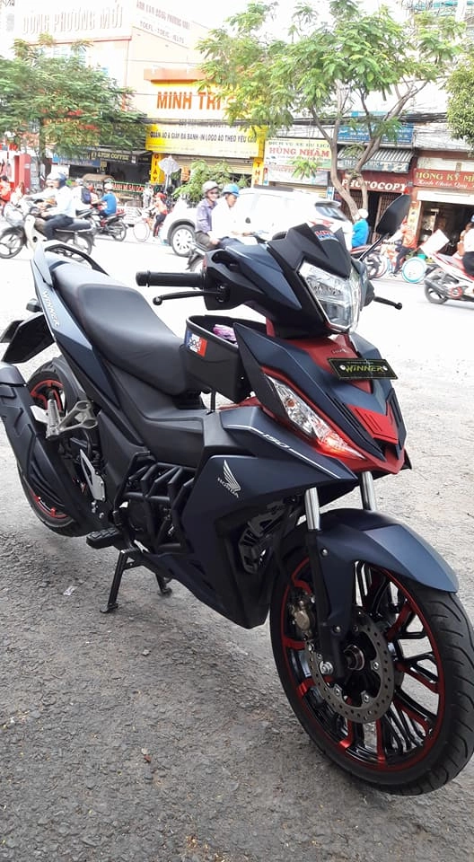 Honda winner 150 cứng cáp hơn với mâm kuni - 2