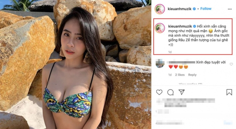 Khoe hình hồi căng mọng như một quả mận body sau sinh của ca nương kiều anh đã xuống cấp - 1