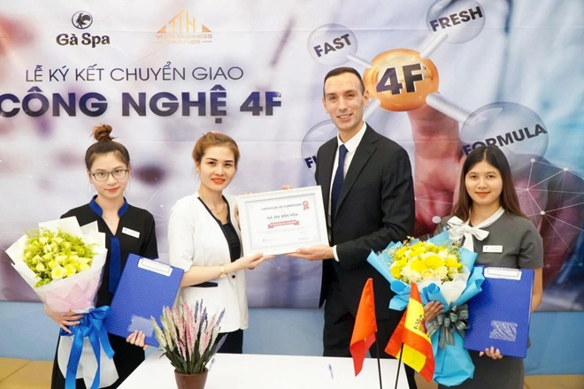 Làn sóng chuyển giao công nghệ 4f tại các chi nhánh gà spa - 1