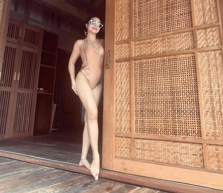 Mẹ 3 con so kè vóc dáng tưởng hải băng về nhất ngờ đâu ốc thanh vân cũng không thua - 1