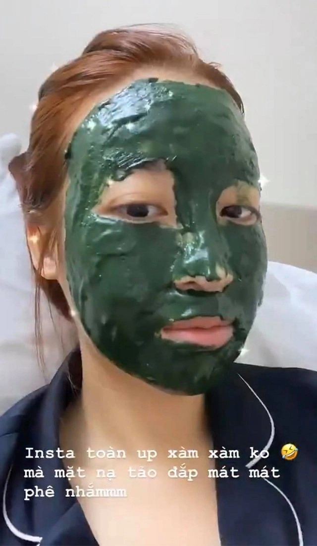 Mê mặt nạ tảo dưỡng trắng bật tông như đỗ mỹ linh chị em có thể tự làm tại nhà - 1