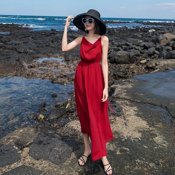 Mùa hè đi biển là phải mặc váy maxi nhưng nàng đã biết cách chọn thế nào cho tôn dáng - 7