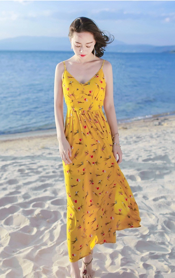 Mùa hè đi biển là phải mặc váy maxi nhưng nàng đã biết cách chọn thế nào cho tôn dáng - 8