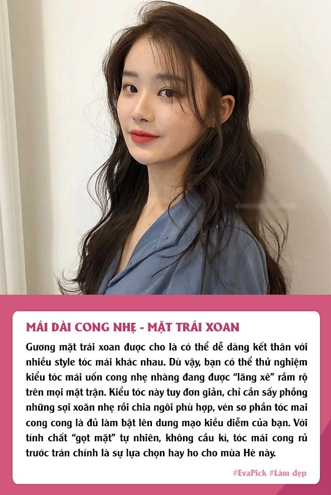 Muốn đổi kiểu tóc mái nâng hạng nhan sắc nàng cứ chọn 6 kiểu phù hợp từng gương mặt sau - 2