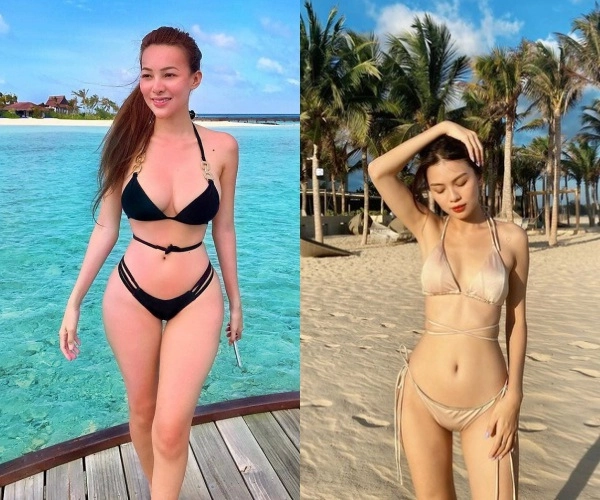 Mỹ nữ mặc bikini xẻ sâu đến rốn khoe ngực khủng làm dân tình nhìn đến tròn xoe mắt - 10