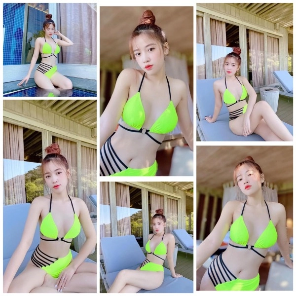 Ngày thường toàn diện áo bà ba puka thoáng chốc đã thành mỹ nữ gợi cảm khi mặc bikini - 2