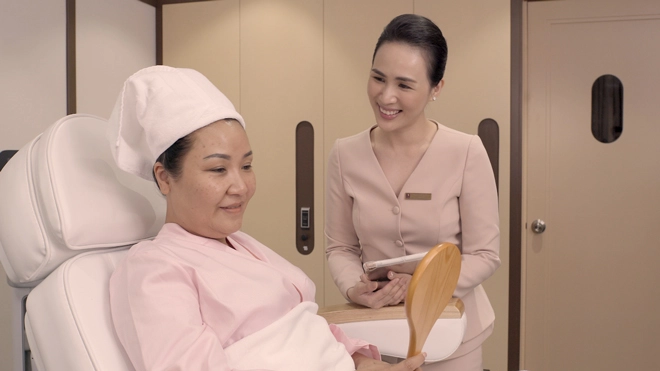 Nghệ sĩ ngân quỳnh á hậu tú anh hai thế hệ một triết lý làm đẹp - 1