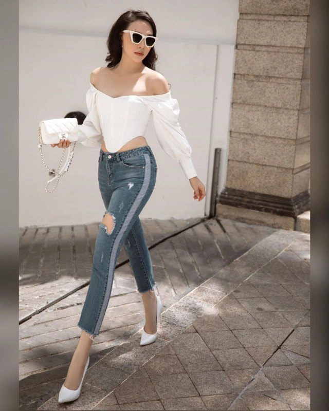 Nhan sắc không phải dạng vừa body bốc lửa của chân dài nghi hẹn hò với chồng cũ quỳnh nga - 9
