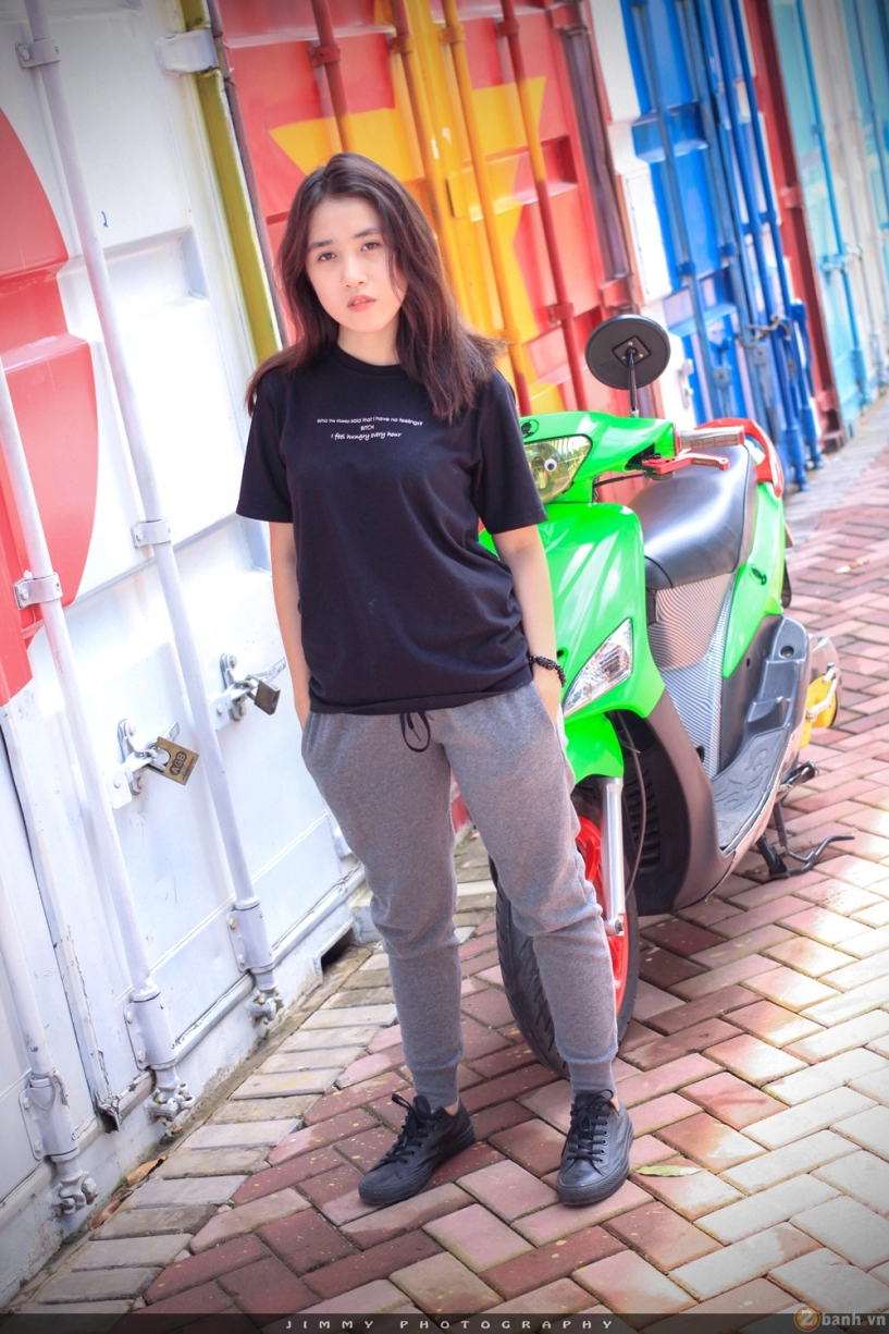 Super mini scooter nổi bật tạo dáng cùng teen girl sài thành - 5