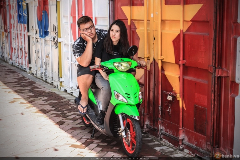 Super mini scooter nổi bật tạo dáng cùng teen girl sài thành - 11