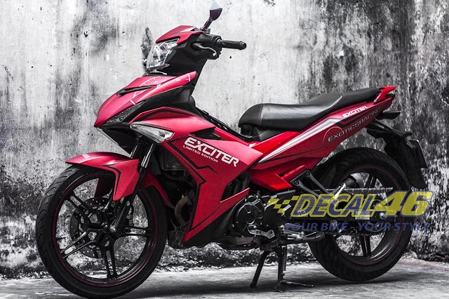 Tem trùm exciter 150 exotic đẳng cấp do decal 46 thực hiện - 1