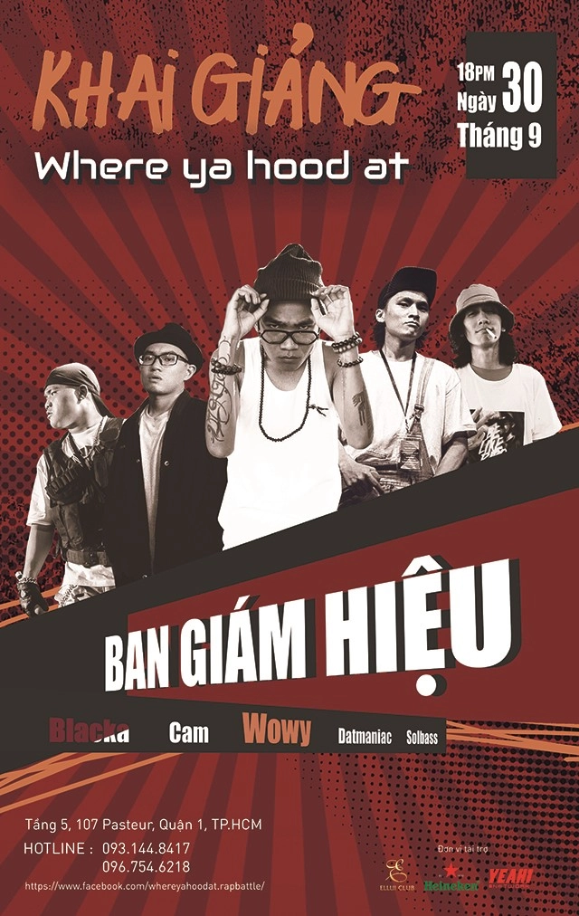 Where ya hood at nơi các hội tụ của các rapper underground đình đám - 1