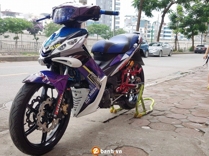 Yamaha exciter 2010 bản độ thân xác nhỏ với dàn chân khổng lồ - 2