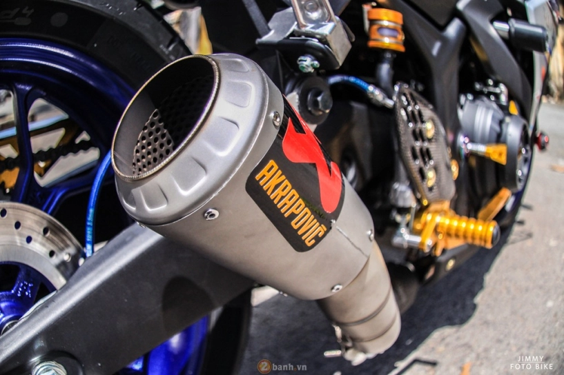 Yamaha r3 mạnh mẽ và nổi bật của biker bình dương - 7
