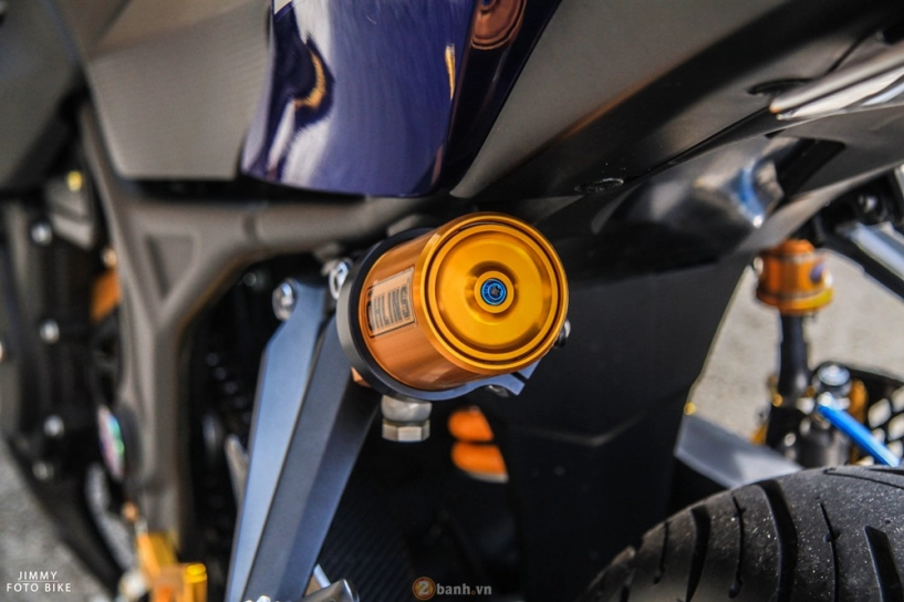 Yamaha r3 mạnh mẽ và nổi bật của biker bình dương - 11