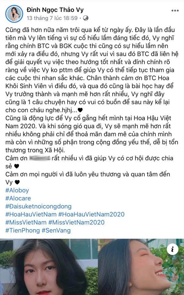 Bị tố sửa mũi nữ sinh 2k1 tìm đến hoa hậu việt nam để chứng minh mình đẹp tự nhiên - 1