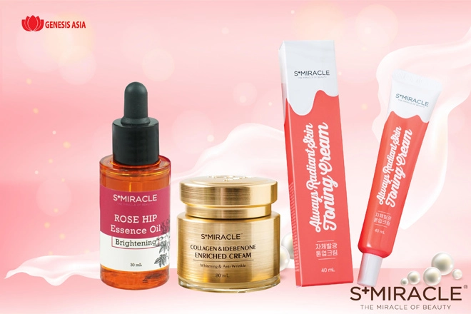 Da trắng sáng chỉ sau 2 tuần với combo dưỡng trắng s miracle - 1