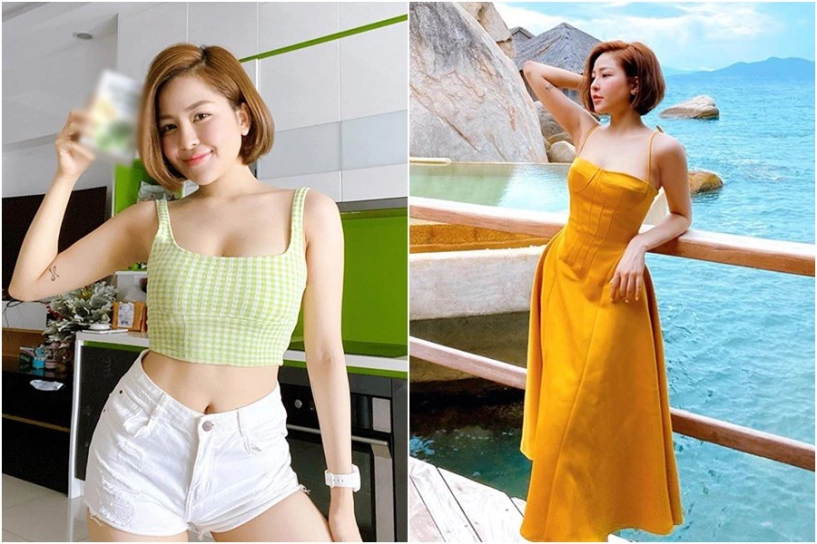 Giấu kín lâu nay hotgirl trâm anh khoe chị gái đẹp như hoa body rực lửa chẳng thua cô em - 1