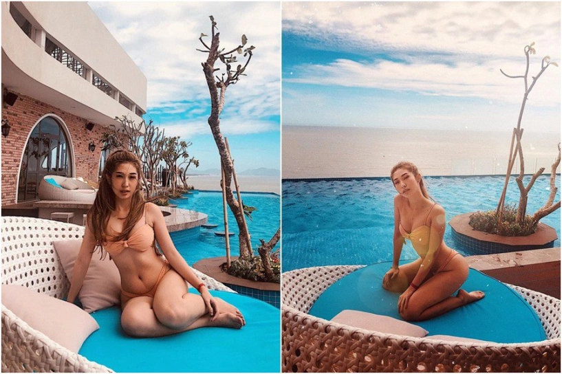 Khổng tú quỳnh nhập hội mê yoga bay bảo sao dáng nuột nà vòng 3 quả táo đẹp mê - 5