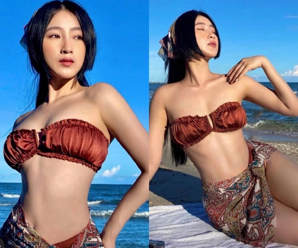 Sở hữu nhan sắc như búp bê nhật 9x diện bikini nhỏ xíu khoe eo thon nhìn phát mê - 1