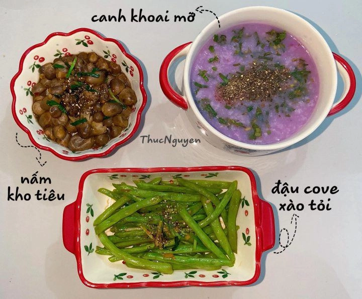 30 mâm cơm chay tuyệt ngon của chồng 8x chiều vợ mỗi ngày tiền chợ chưa đến 100k - 9