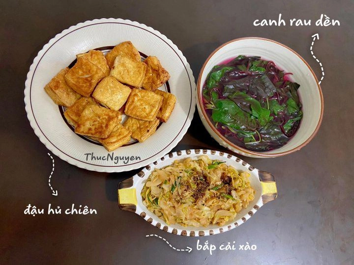 30 mâm cơm chay tuyệt ngon của chồng 8x chiều vợ mỗi ngày tiền chợ chưa đến 100k - 21
