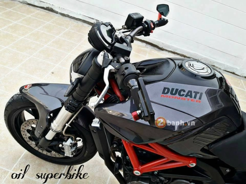 Benelli 600i lột xác đầy ngoạn mục mang phong cách ducati monster - 5