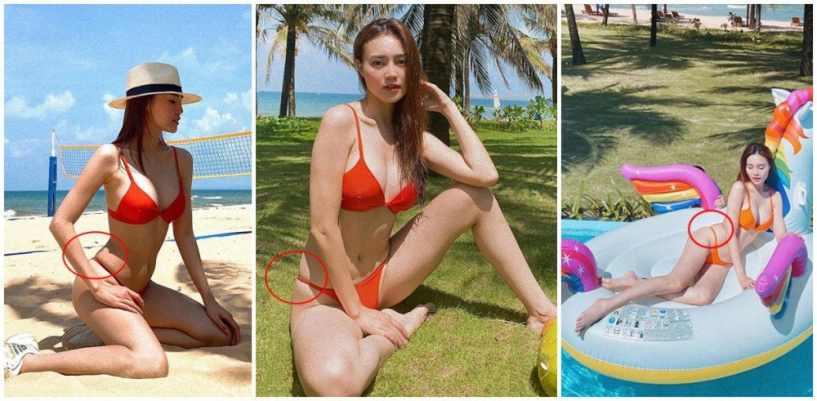 Bikini dây nhợ hại nhiều cô nàng lộ ngấn mỡ chỉ có vài mỹ nhân chinh phục thành công - 2