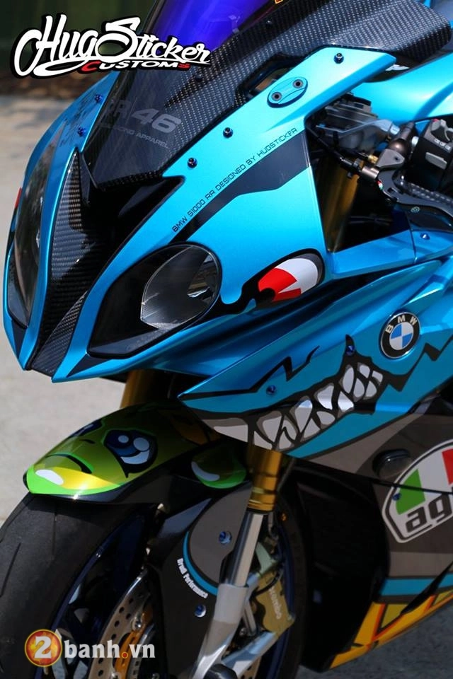 Bmw s1000rr con cá mập đầy quyền lực và phong cách - 5