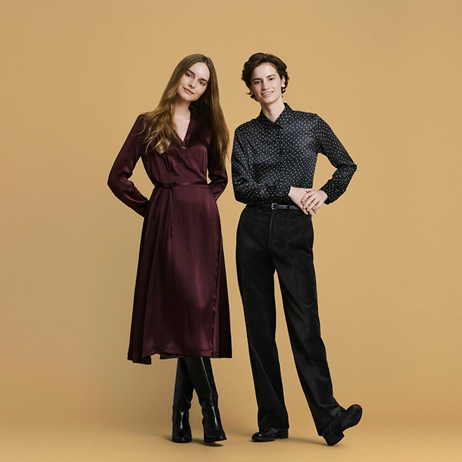 Bst uniqlo x ines de la fressange mùa thuđông 2020 tôn vinh hình ảnh phụ nữ thập niên 70 - 3