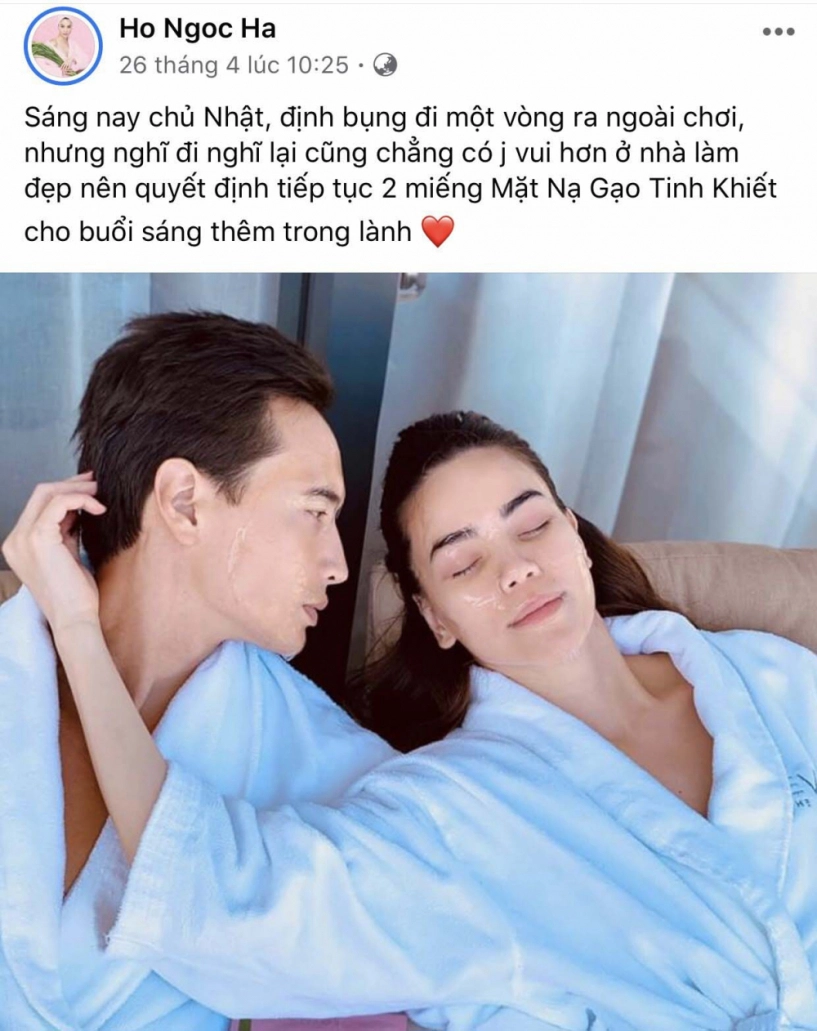 Chuyên mục gato khi các cặp đôi sao việt tình bể bình chăm sóc da cho nhau - 1
