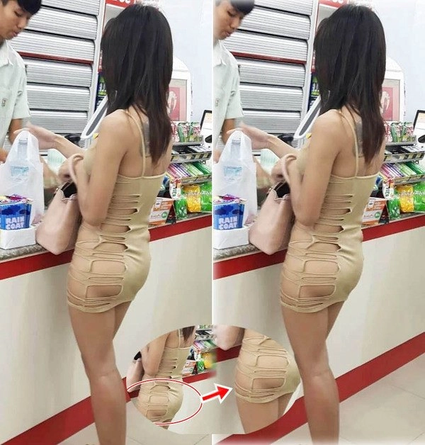 Cô gái làm dân tình hiểu lầm không mặc đồ ra đường hoá ra là hotgirl có tiếng trên mxh - 9